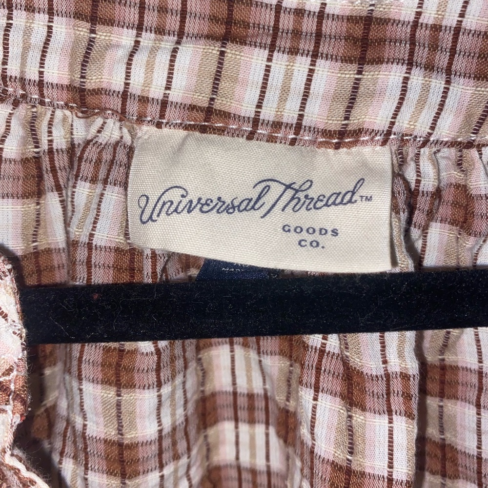 Plaid quarter shirt